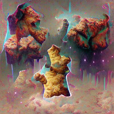 Crumbled pillars of creation