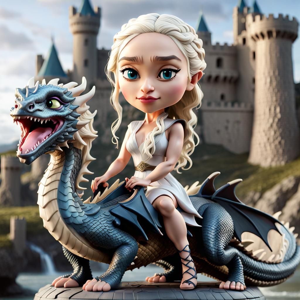 Daenerys Targaryen, Mother of Dragons  by @BetaPrime