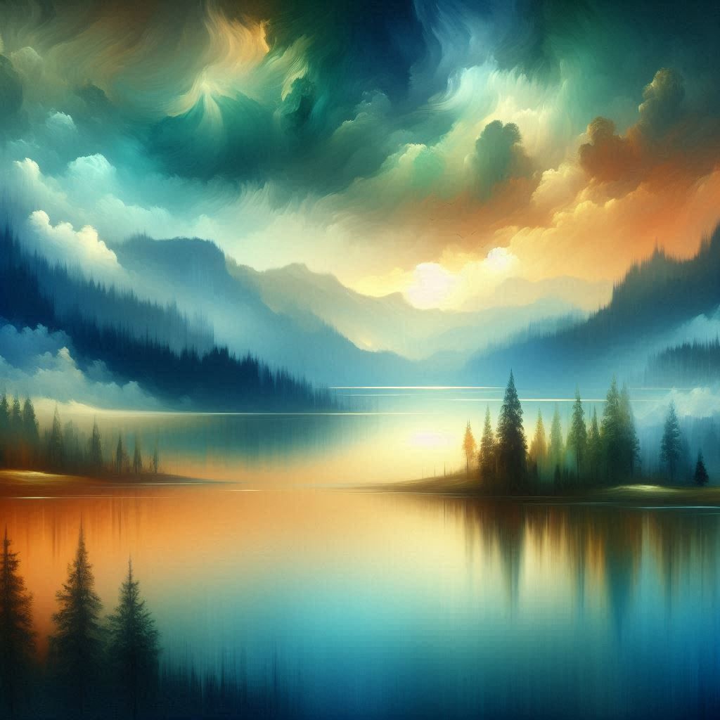 Color Field painting.