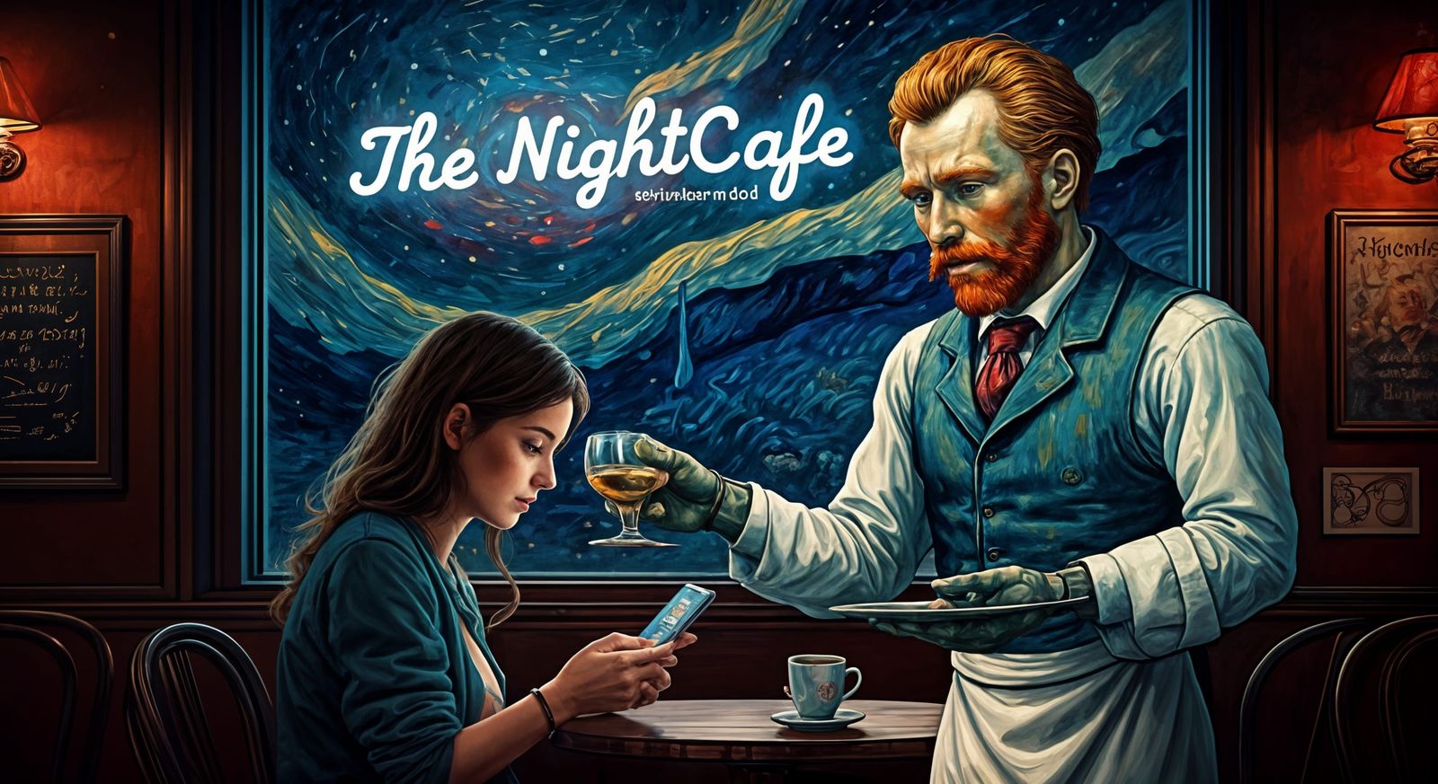 Your drink madame, might I suggest a title?  by @gullyDJ