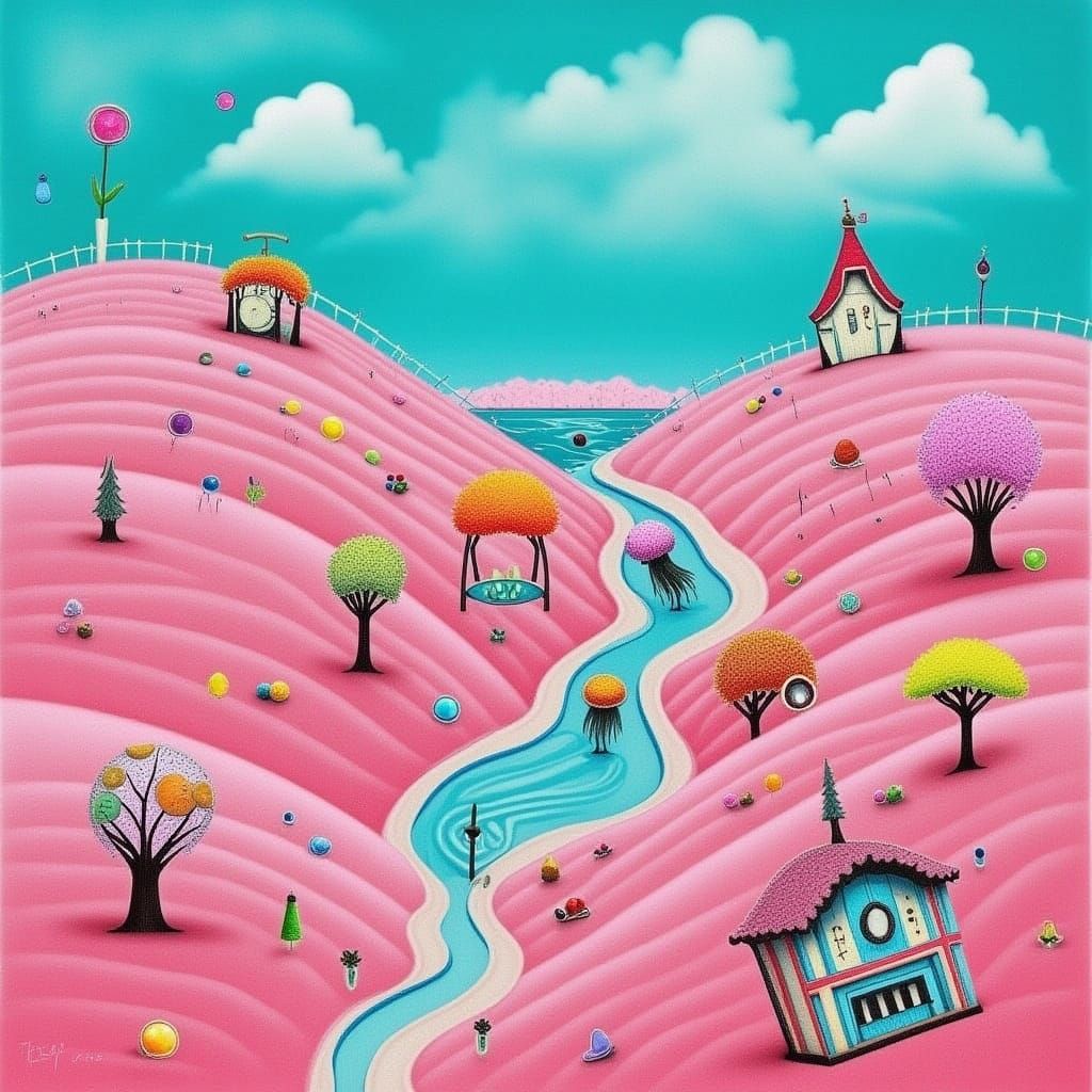 <lora:NIGHTMARE ENGINE V2:1.0> Candyland 