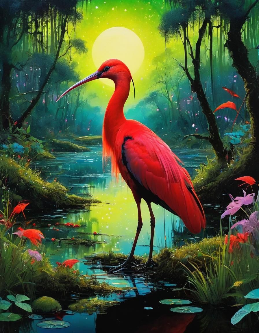 Scarlet Ibis