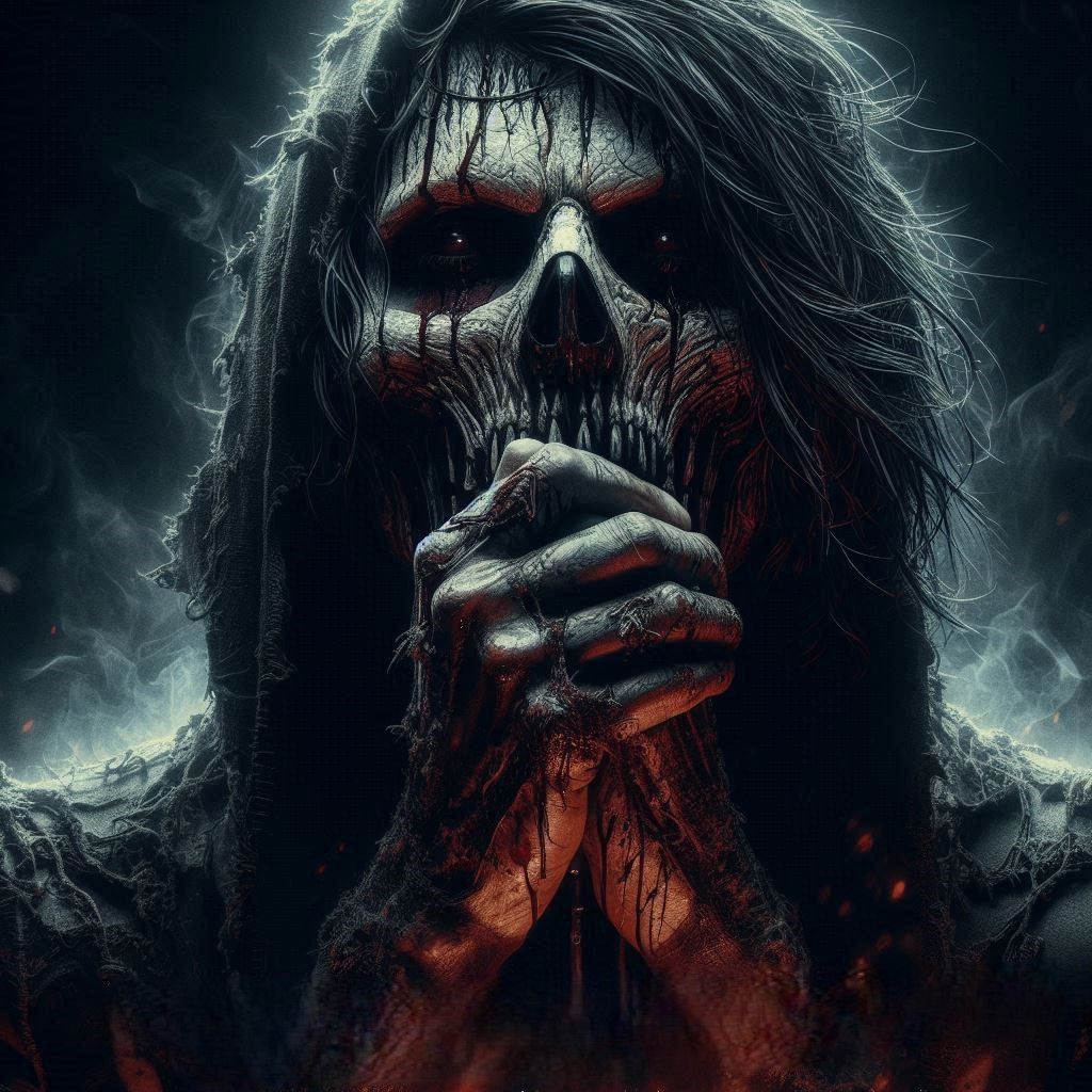 Wearing the mask of the martyr