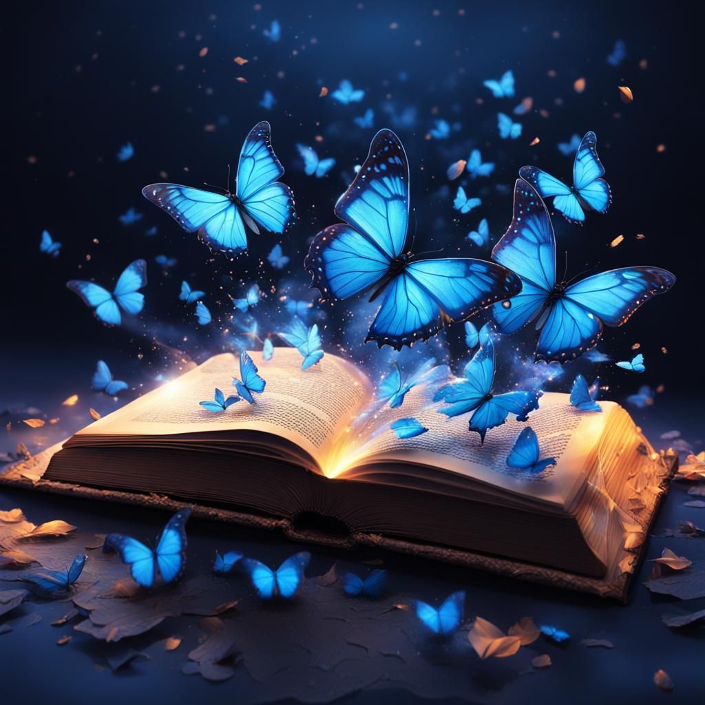 Butterfly Book  by @Elven Maiden