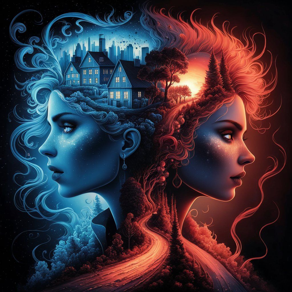 the dark and bright side of my mind