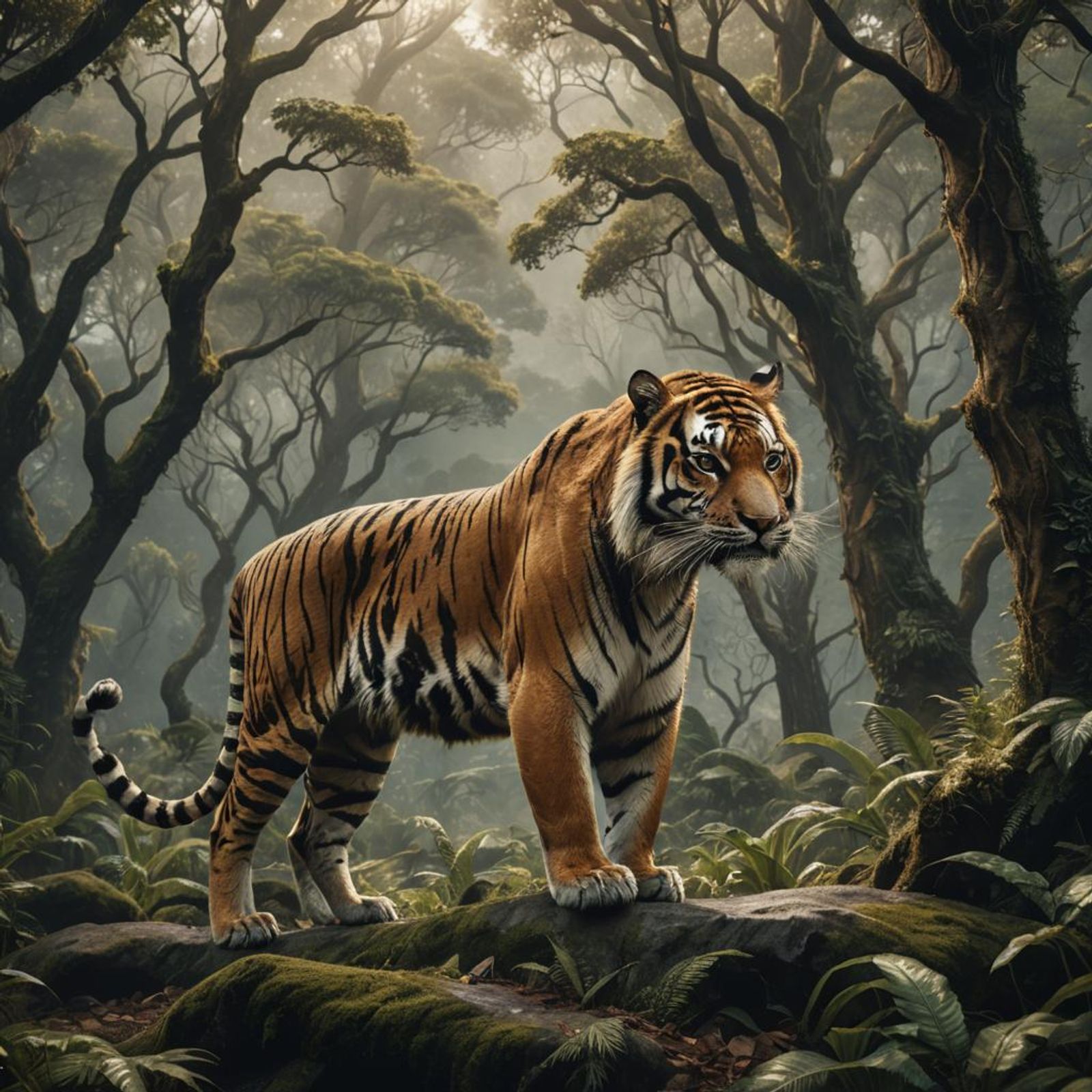 A Tiger In It s Natural Habitat AI Generated Artwork NightCafe Creator A Tiger In It s Natural Habitat AI Generated Artwork NightCafe Creator