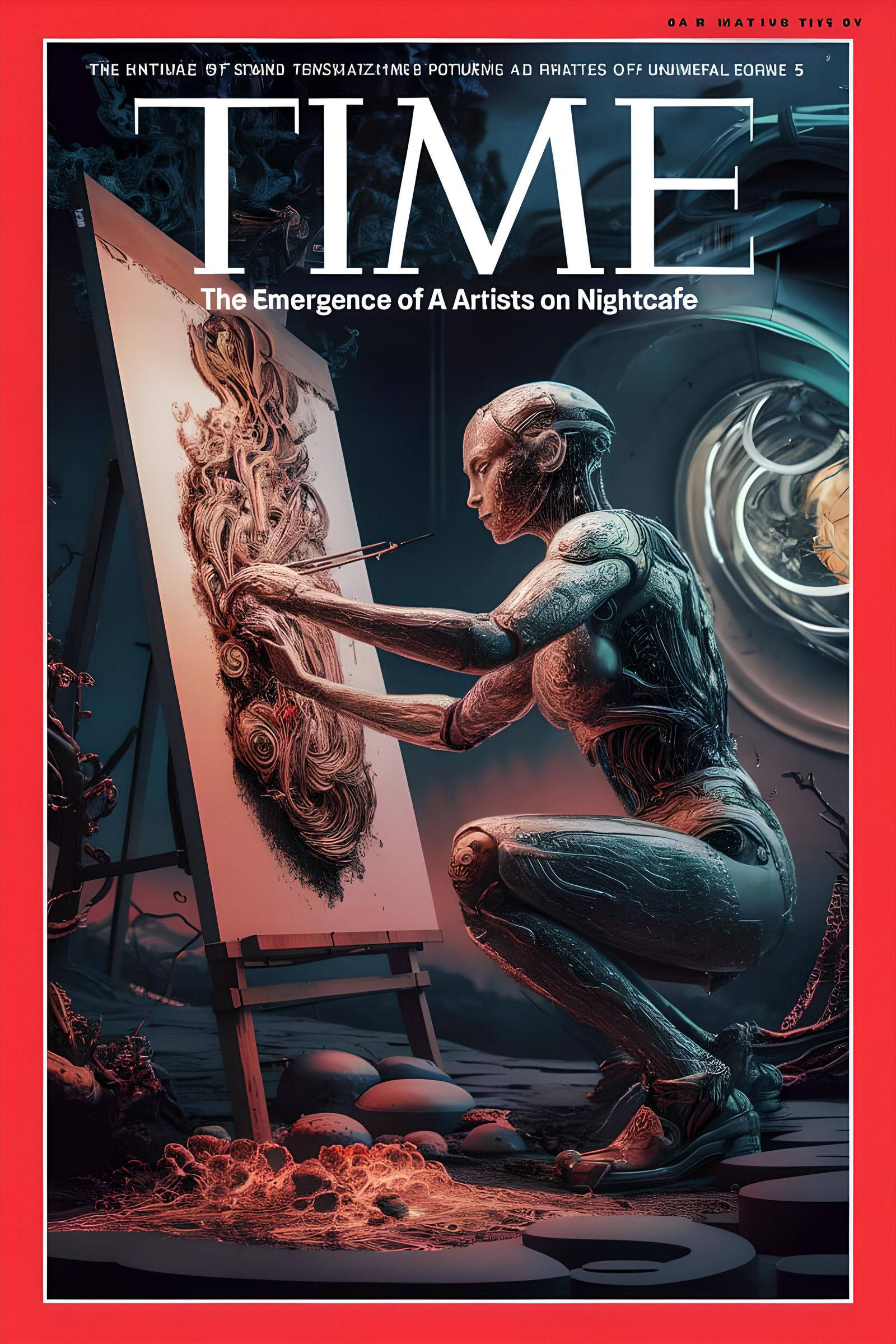 The Emergence of AI Artists on NightCafe   by @Joe