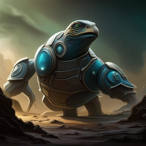 Cyborg Turtle