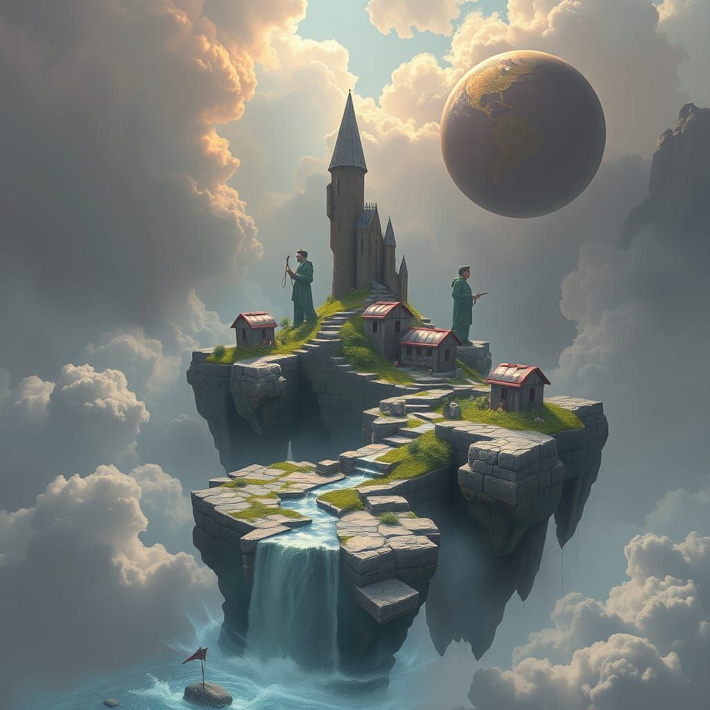 Nigerian Sunset Falls in Breathtaking Vibrant Hues