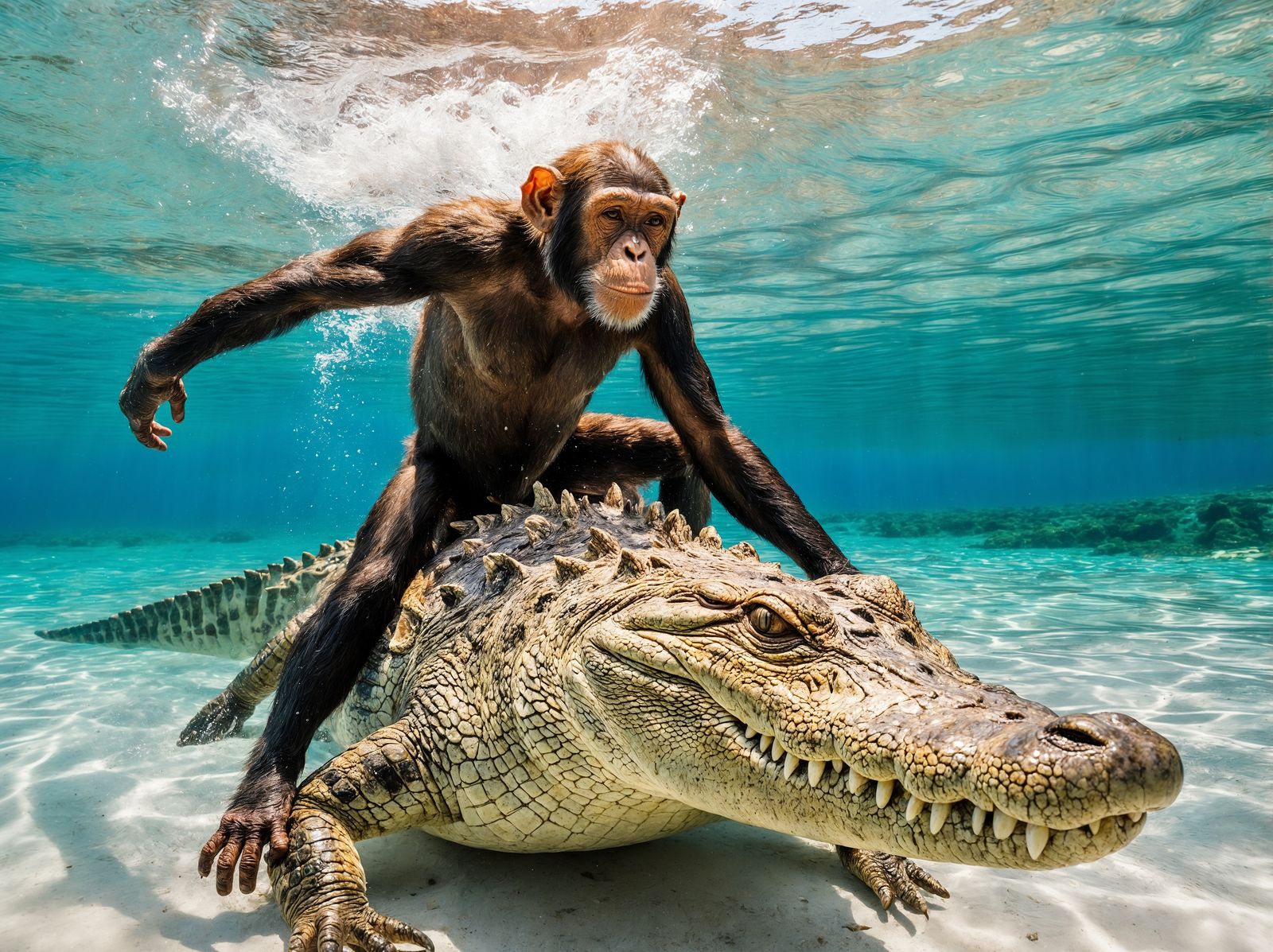 Riding a Crocodile