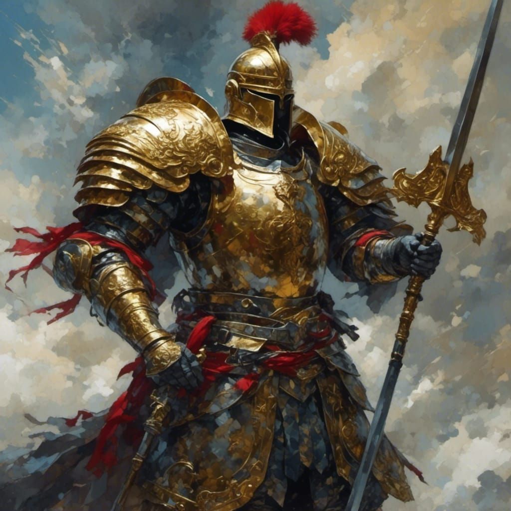 A warrior <lora:MosesAlpha:1.0> 