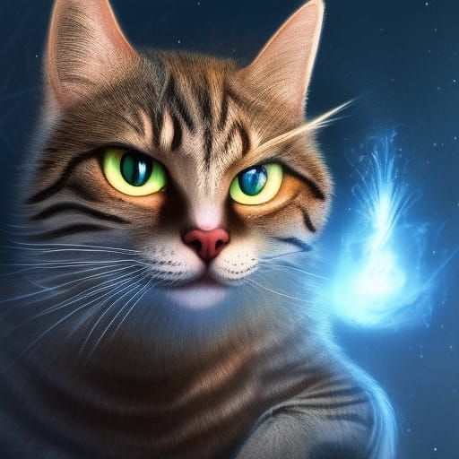 Cat with attitude