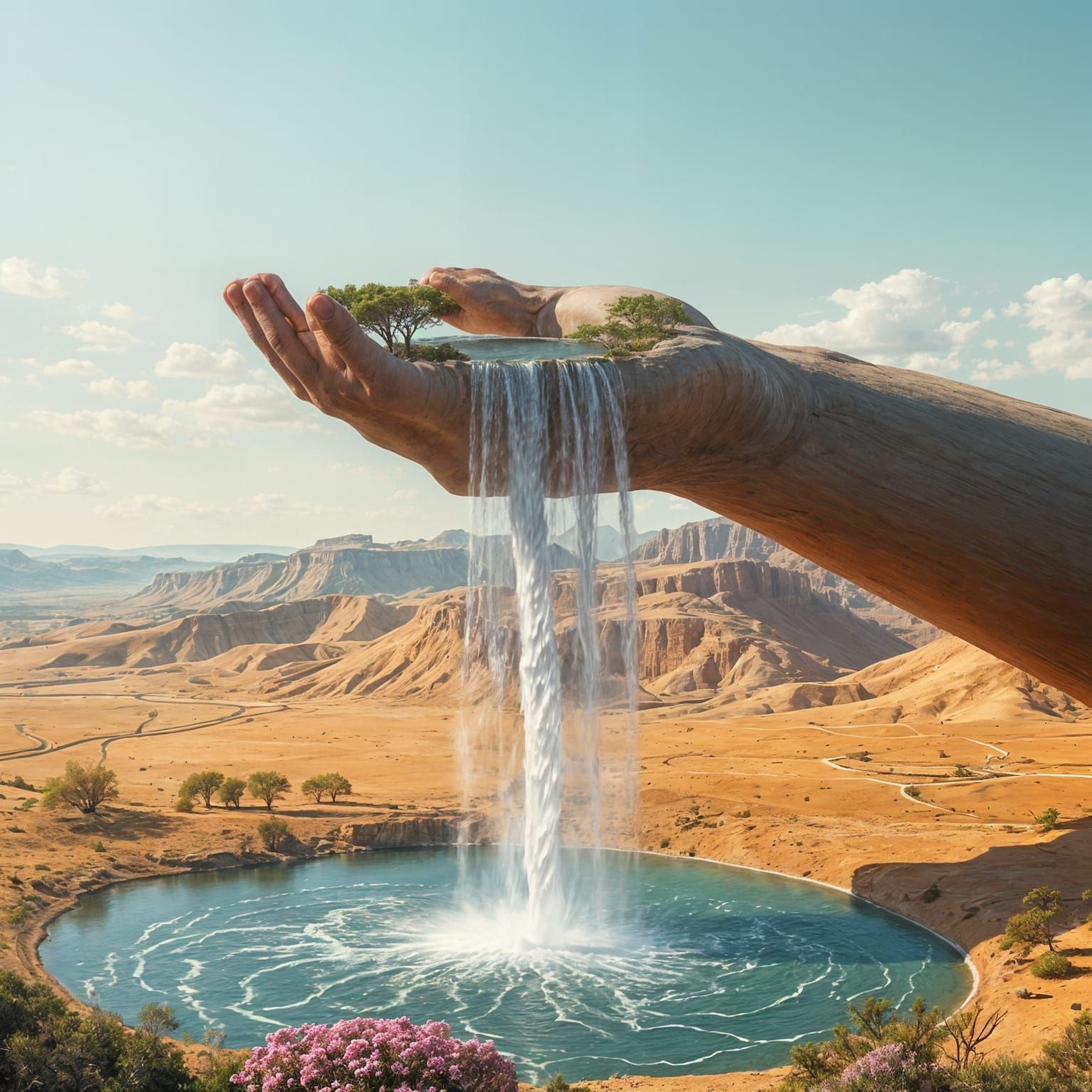 Waterfall.  by @Tilted25