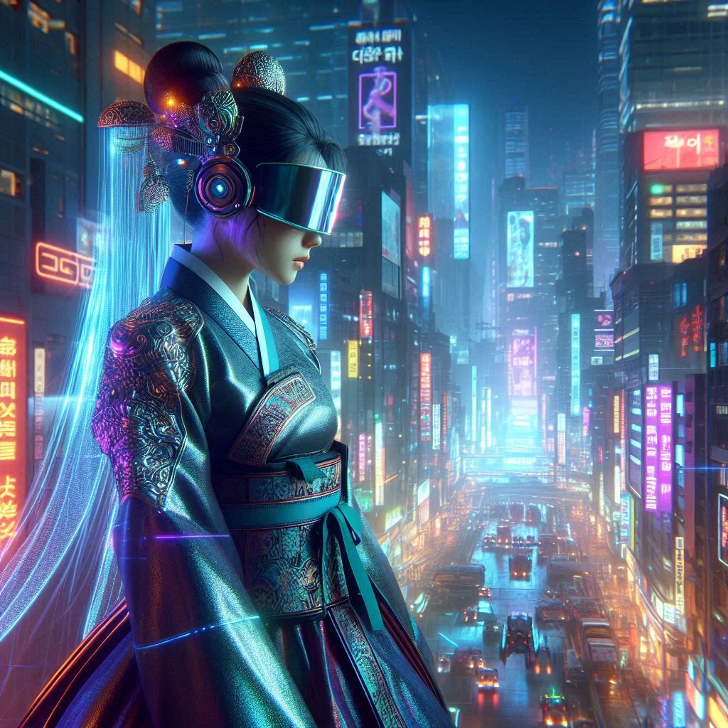 Cyberpunk Hanbok II
