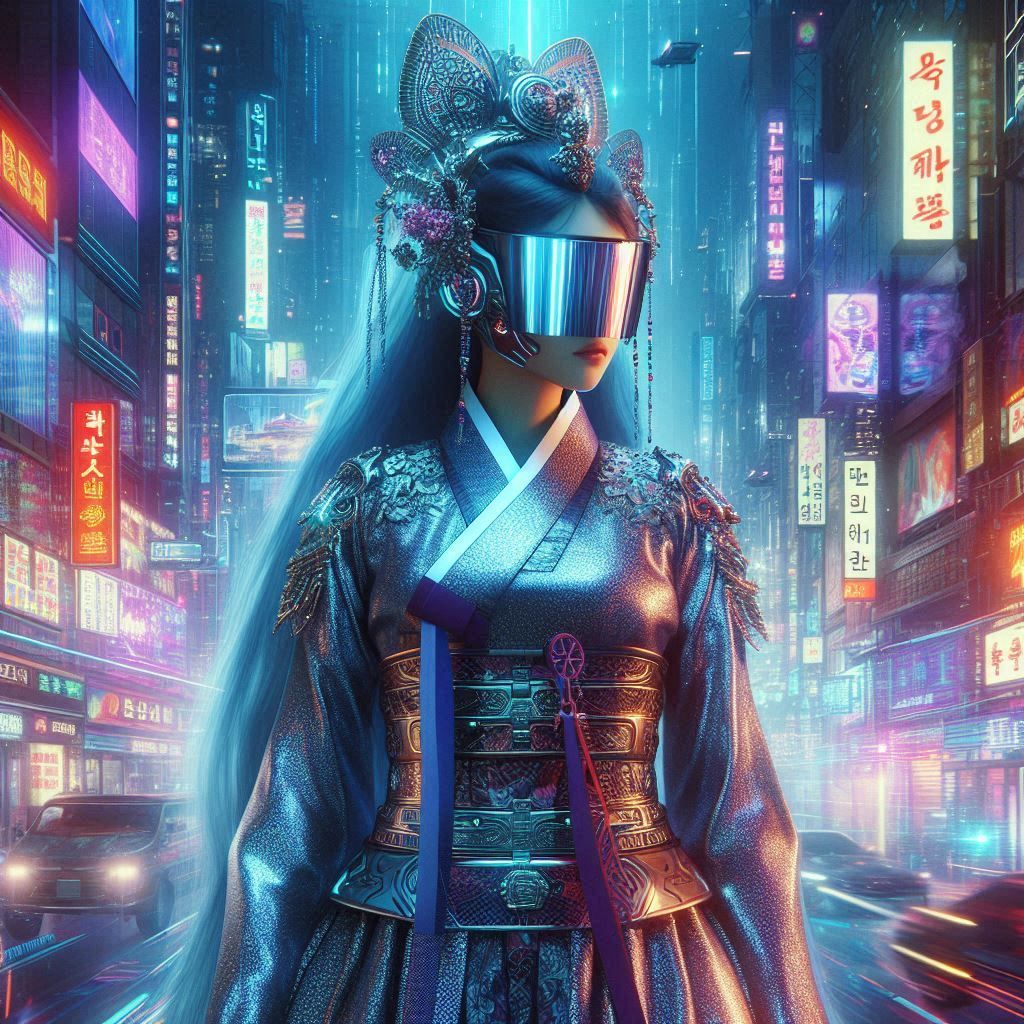 Cyberpunk Hanbok I