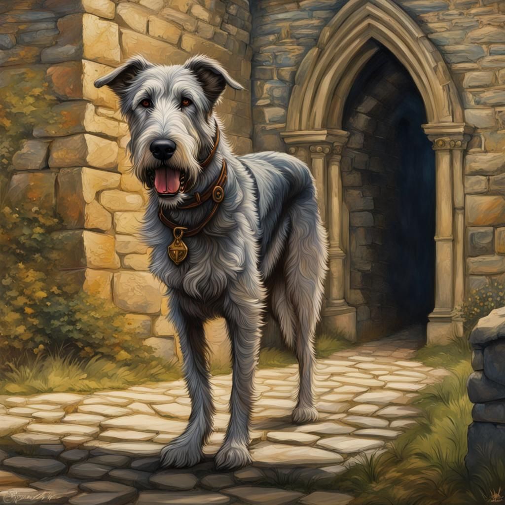 Medieval Castle Hound  by @Unleash