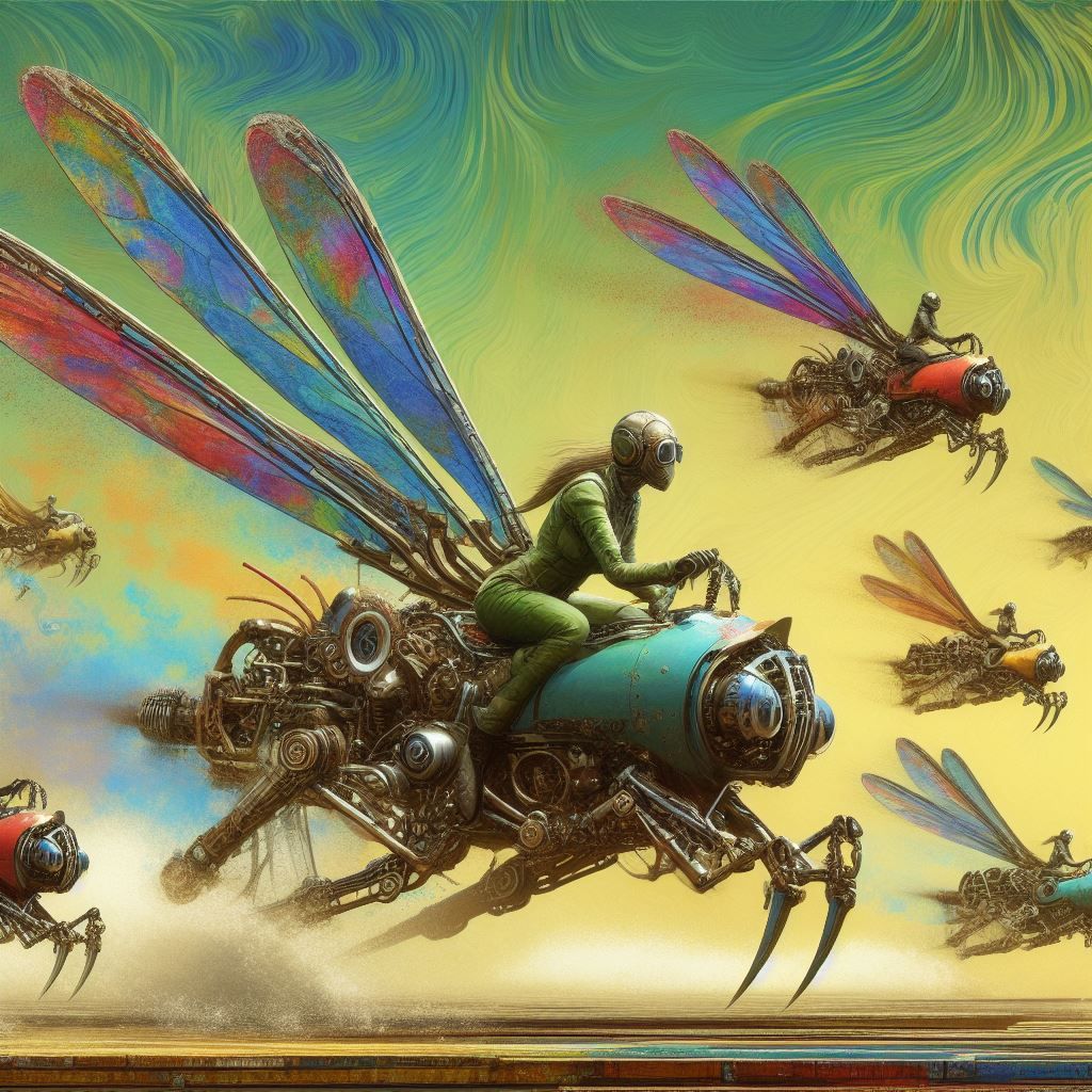 The Steelpunk Dragonflies Race