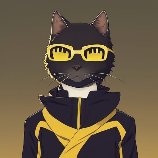 Random Anime Cat AI Generated Artwork NightCafe Creator
