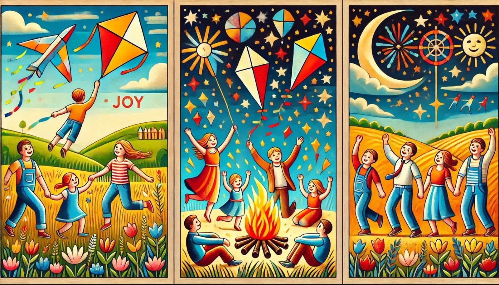Triptych Joy