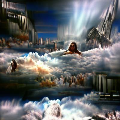 Jesus in heaven