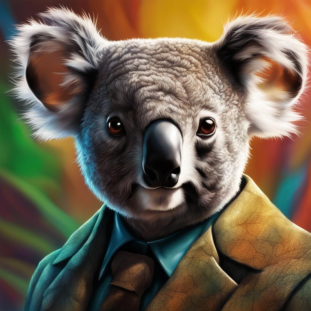 Mr. Koala - AI Generated Artwork - NightCafe Creator