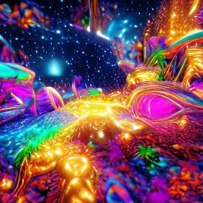 cosmic wonders 8k resolution beautiful colourful iridescent ...
