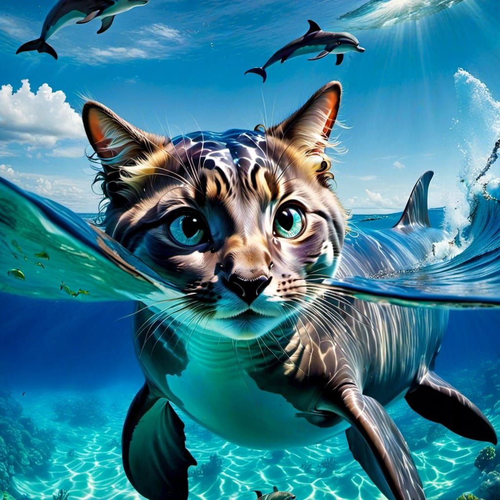 Cat Dolphin Hybrid