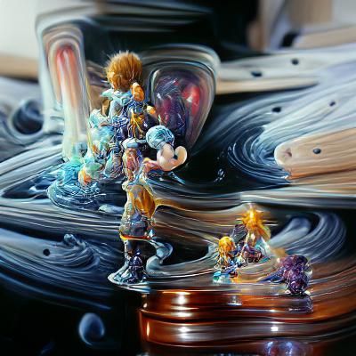 Kingdom Hearts - AI Generated Artwork - NightCafe Creator