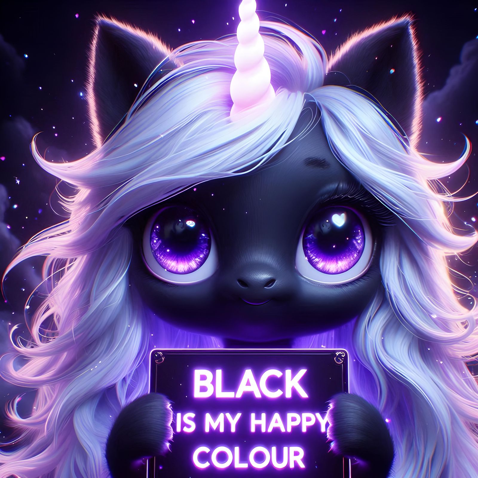 Black is my Happy Colour