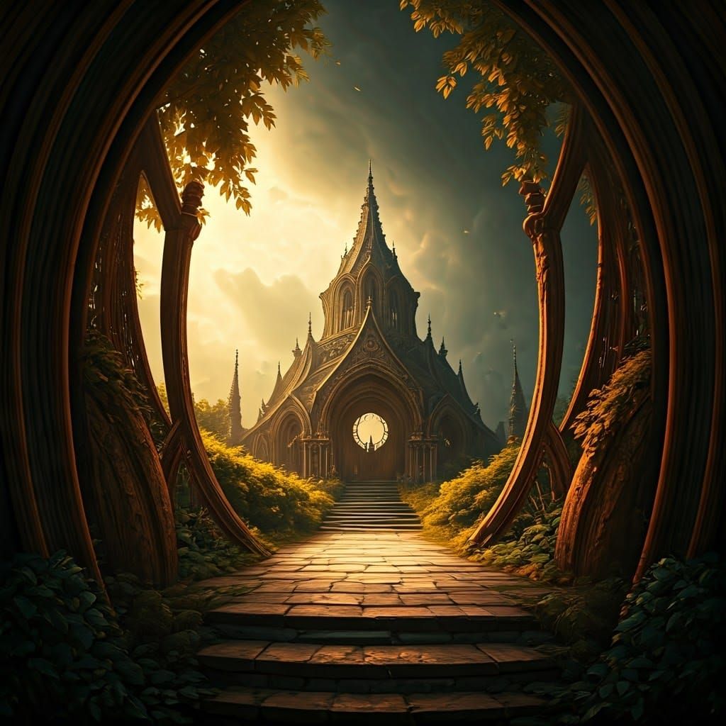 Mystical Dreamscapes in Vibrant Colors