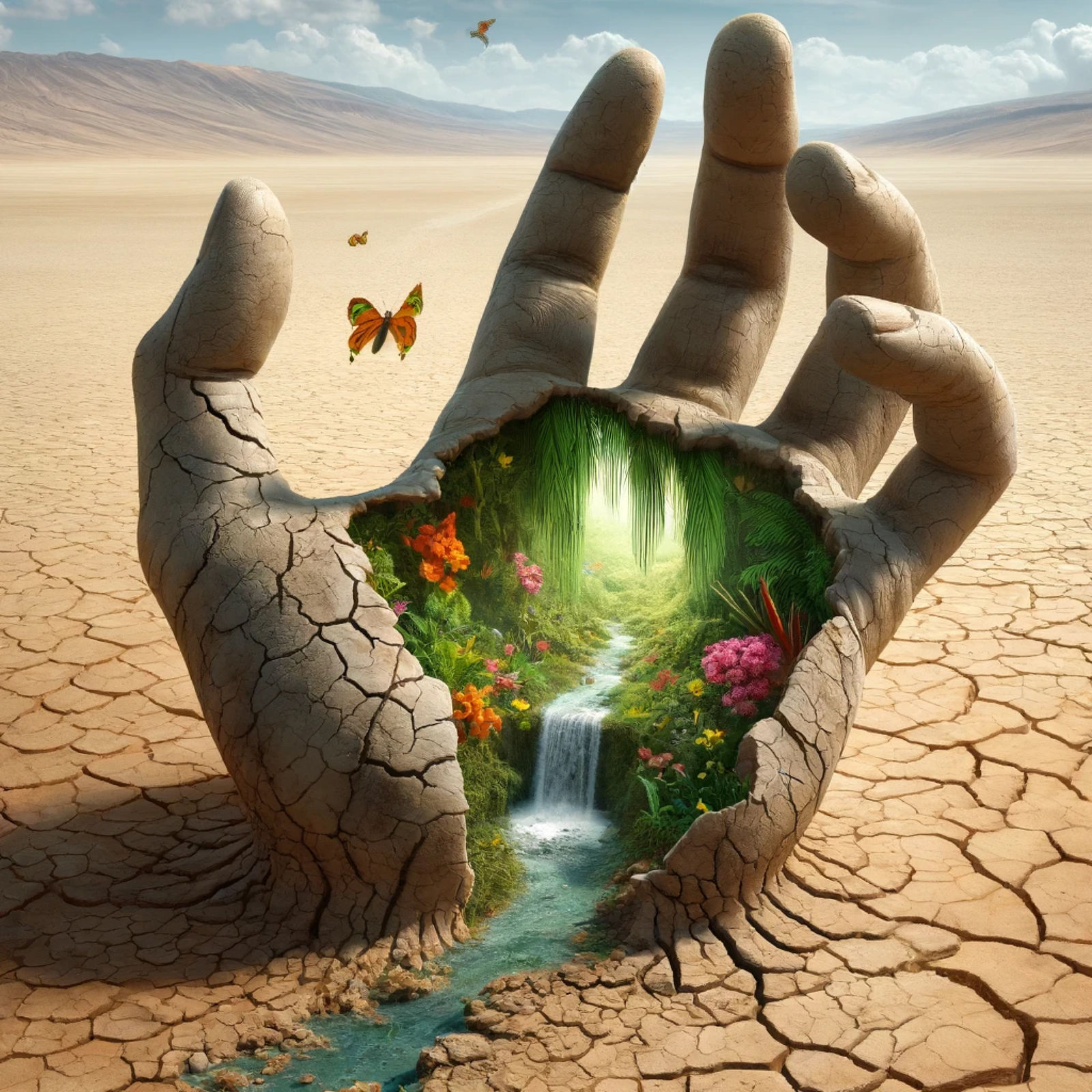 Earth’s Future in the Palm of Your Hand  by @Chelle
