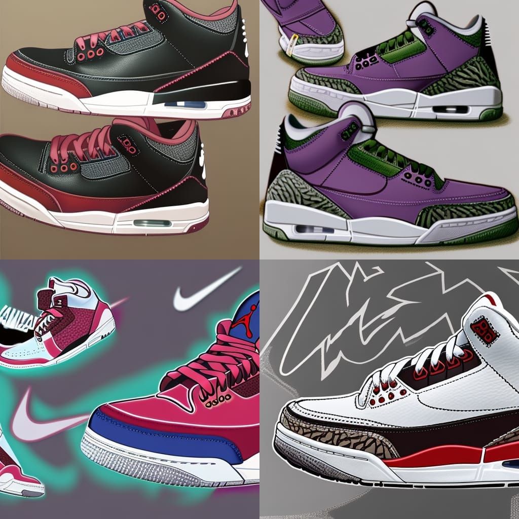 cactus jack x Nike Air Jordan 3 shoes