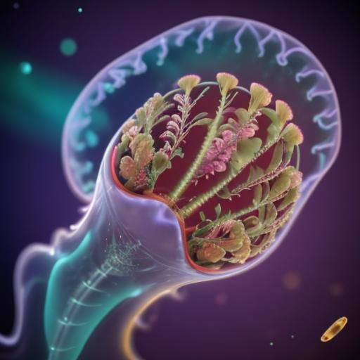 Genetics, Electron Microscope, 3D Render, Scientific Photogr...