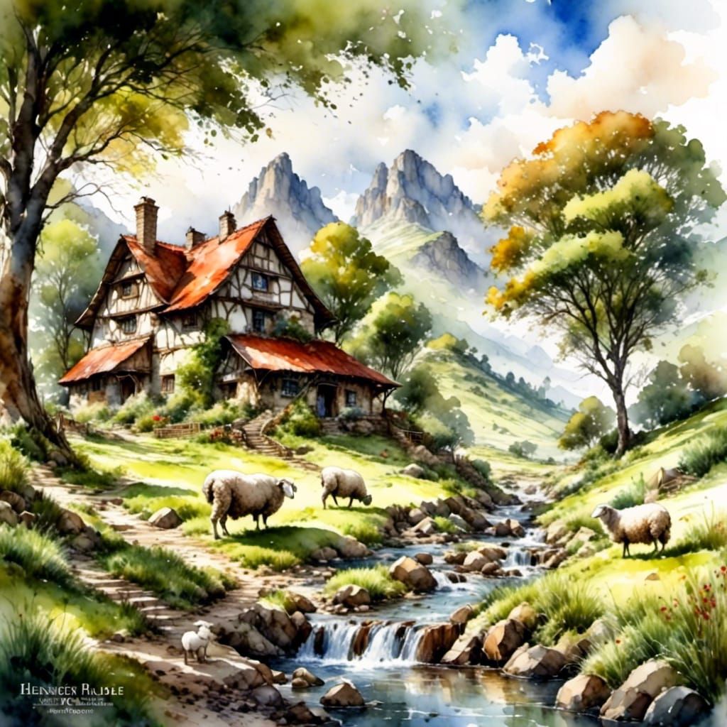 <lora:WatercolorMix1:1.0> <lora:Beautify:1.0> <lora:Animatio...
