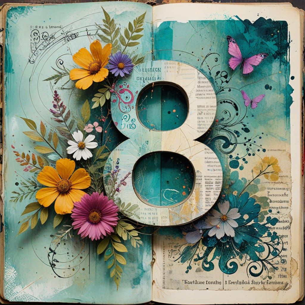 Number 8  by @proofman