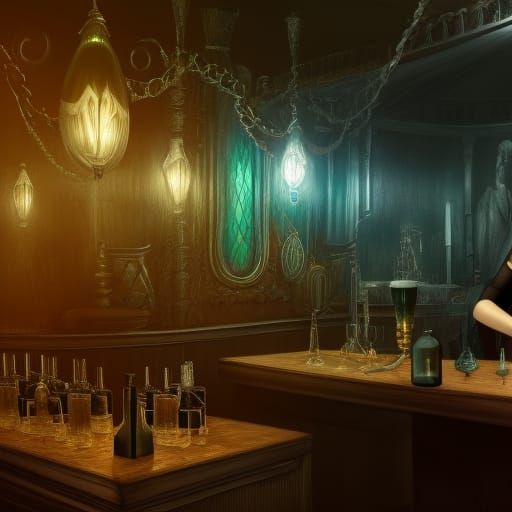 Absinthe Bar Series-Love’s Secret Domain