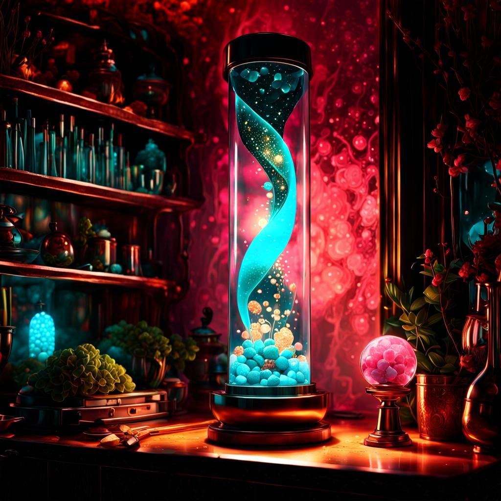 & the whole room glowed from its light  by @Vixsin