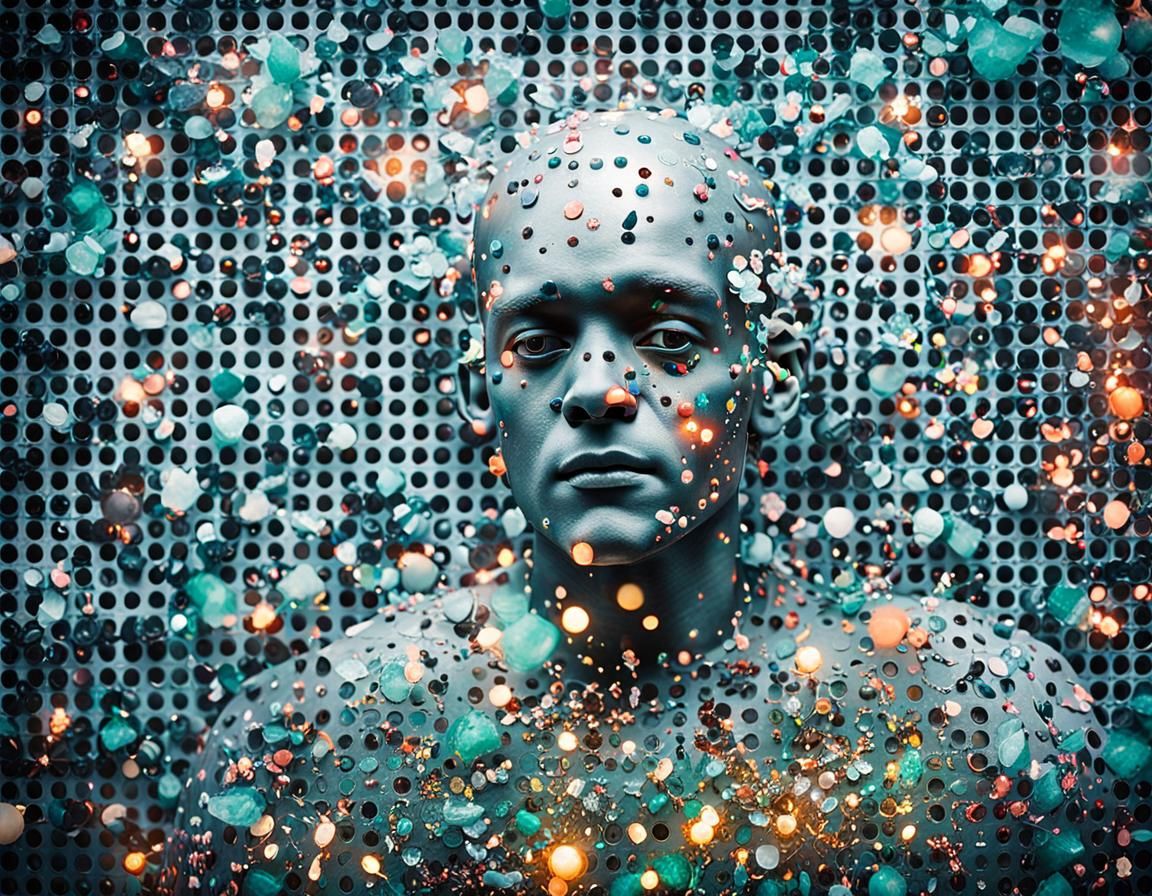 Surreal Digital Decay in Situationist Photography Style