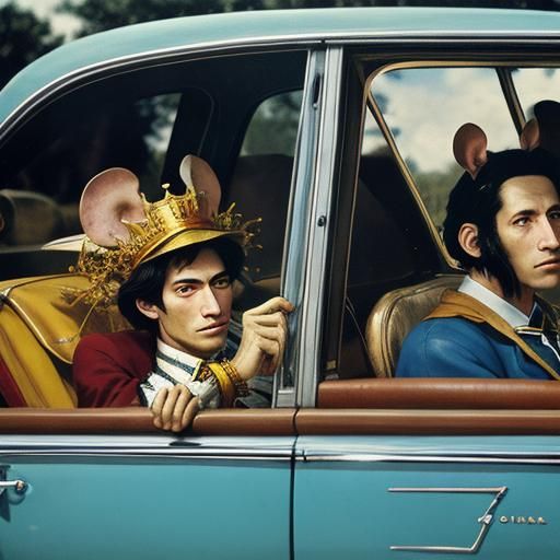 Mouse king coronation road trip 
Road trip by Robert Rausche...