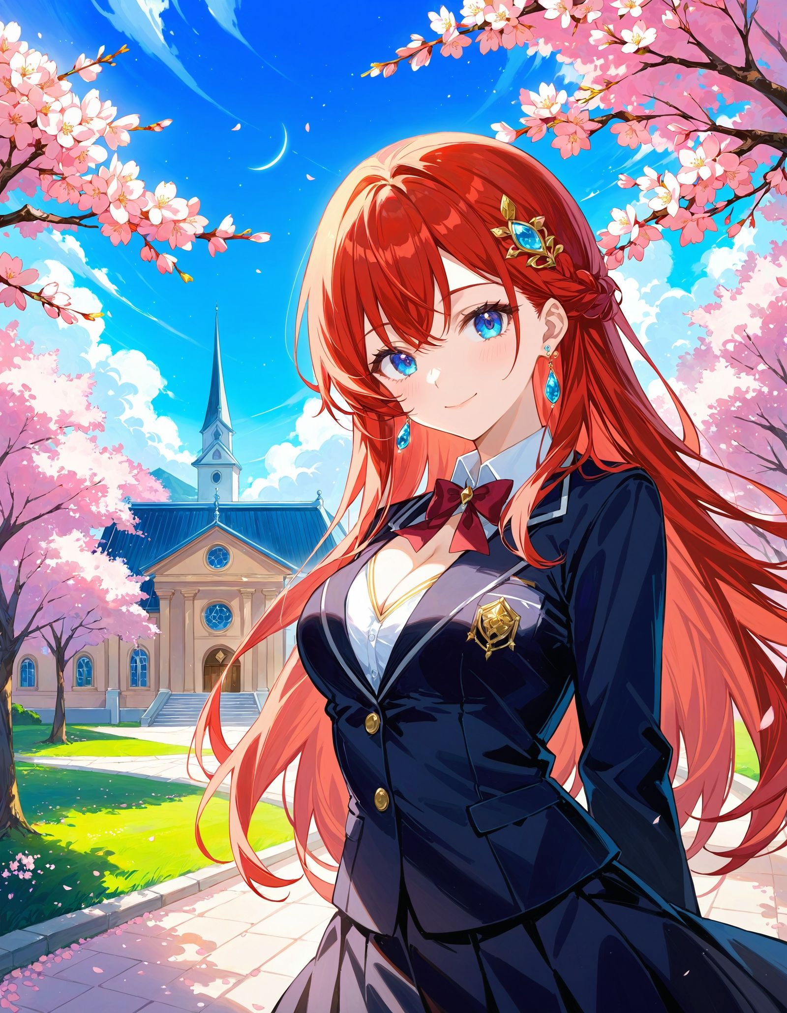 Beautiful Red-haired Girl