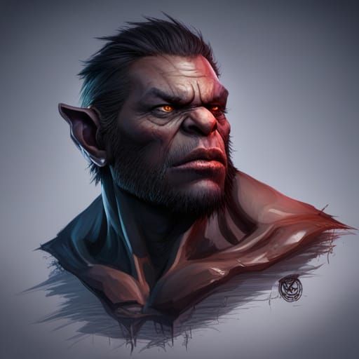 Orc - AI Generated Artwork - NightCafe Creator