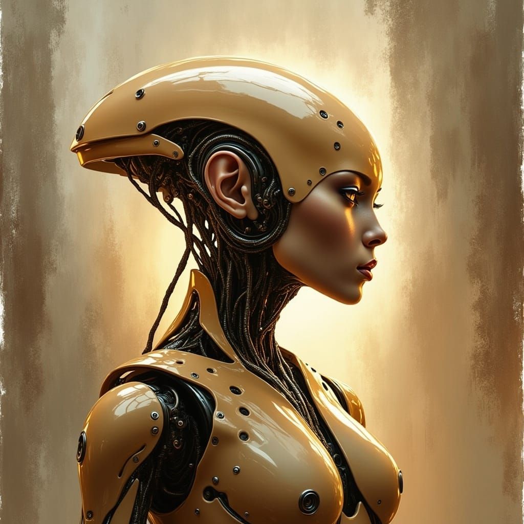 <lora:CyborgStyleFx:1.0> 