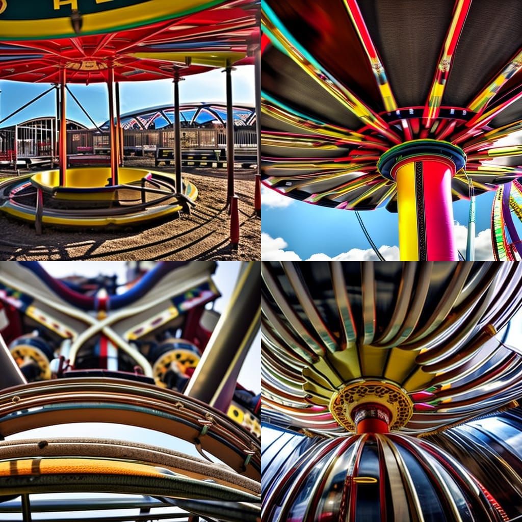 Fairground socks in a ride