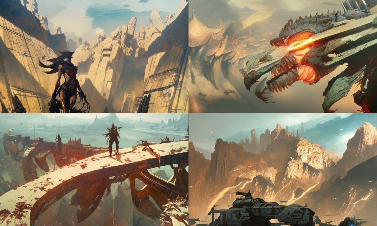 GungaleGore. 8k resolution, dark fantasy concept art, by Gre...