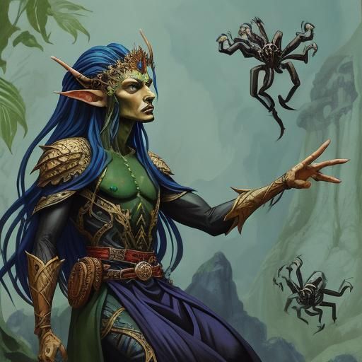 I Elf-king awoke.  He said, "Grimla, we may soon die as in t...