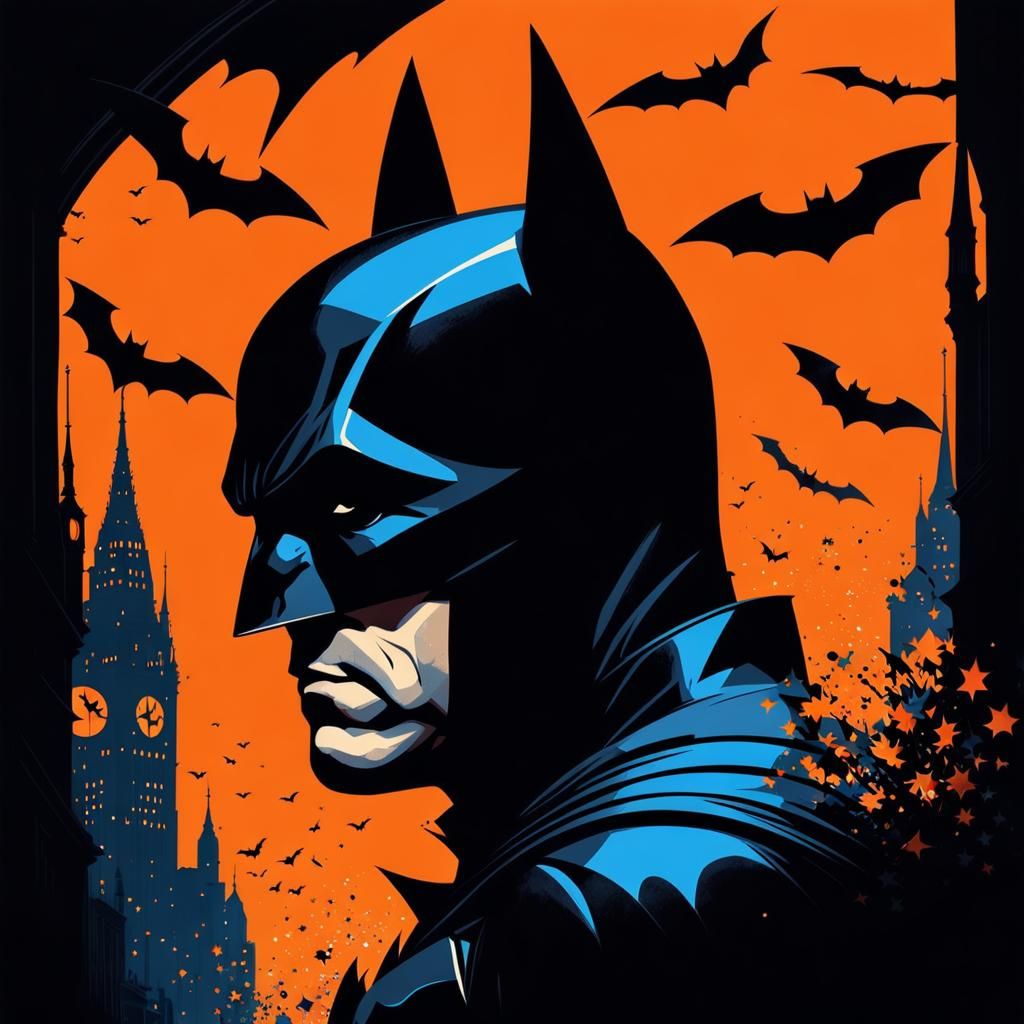 BATMAN BATS SKY