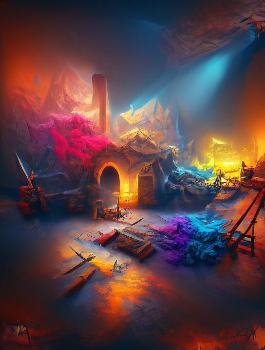 D&D - Theive's Toolkit 8k resolution detailed painting trend...