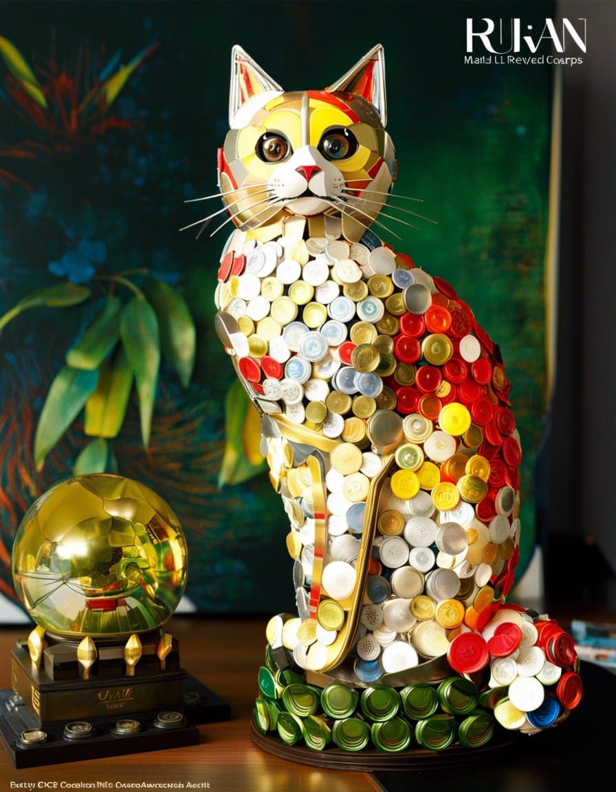 Recycled Bottlecat