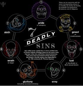 seven deadly sins