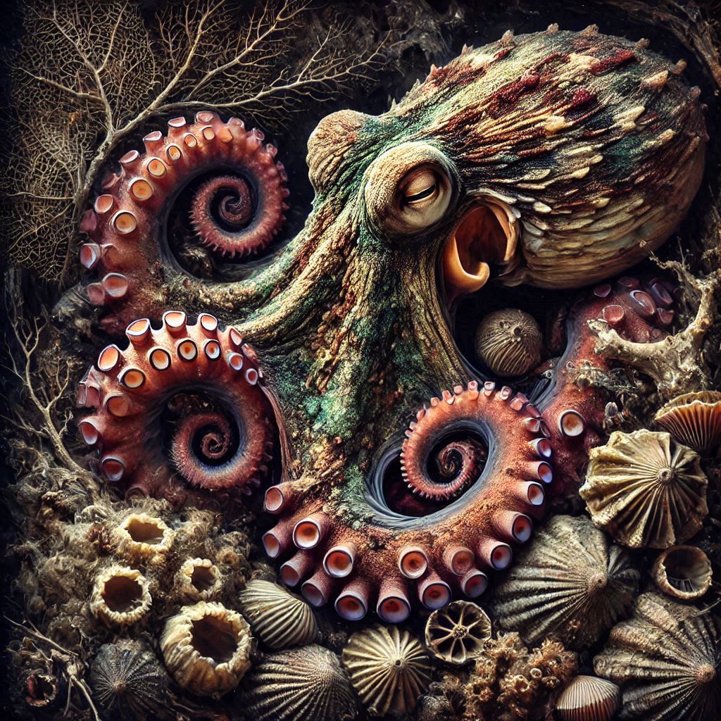 Octopus art